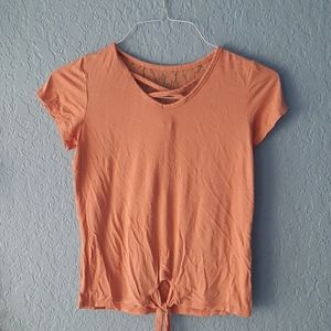 Glitter Girl Lace Tie shirt